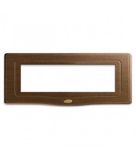 PLACCA ENGLAND STYLE LEGNO NOCE 7M