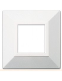 PLAQUE TECNZAMA44 WHITE RAL9010 2M