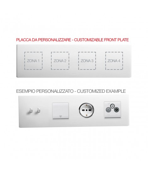 PLAQUE MULT.Für.CORIAN BIA.2+2+2+2M