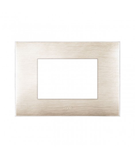 PLAQUE YOUNG44 BEIGE BÜRSTEN. 3D-3M