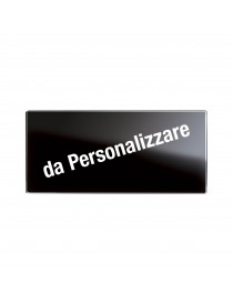 PLAQUE VERATOUCH PERSON. NERO-AS.7M